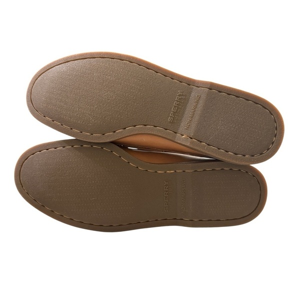 Sperry Top-Sider Men’s Boat Shoes Size 9.5 – Tan Leather main image 5
